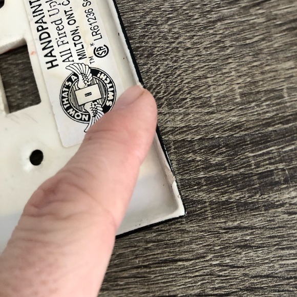 Hand Painted Light Switch Cover - Picture 6 of 11